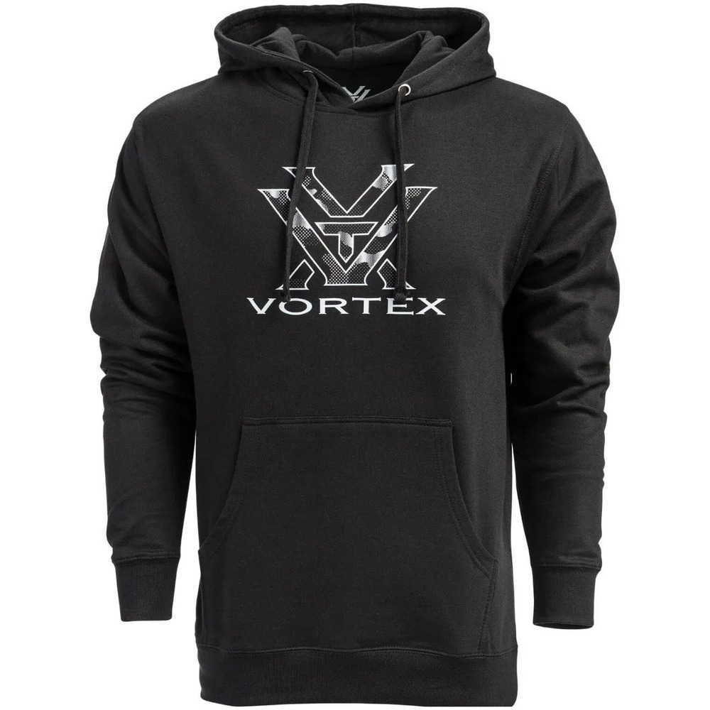 Vortex Optics Men's L Hoodie Vortex Logo Graphic Black NWT